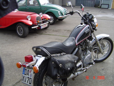 Das Motorrad geh�rt Reini