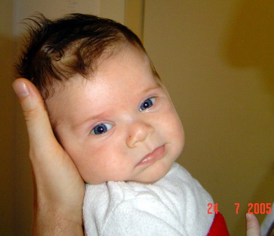 Da l�chel ich mit meinen Eltern