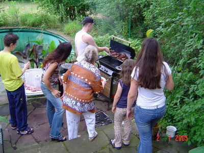 hunger hungerrrrrr - Michael grillt f�r uns alle